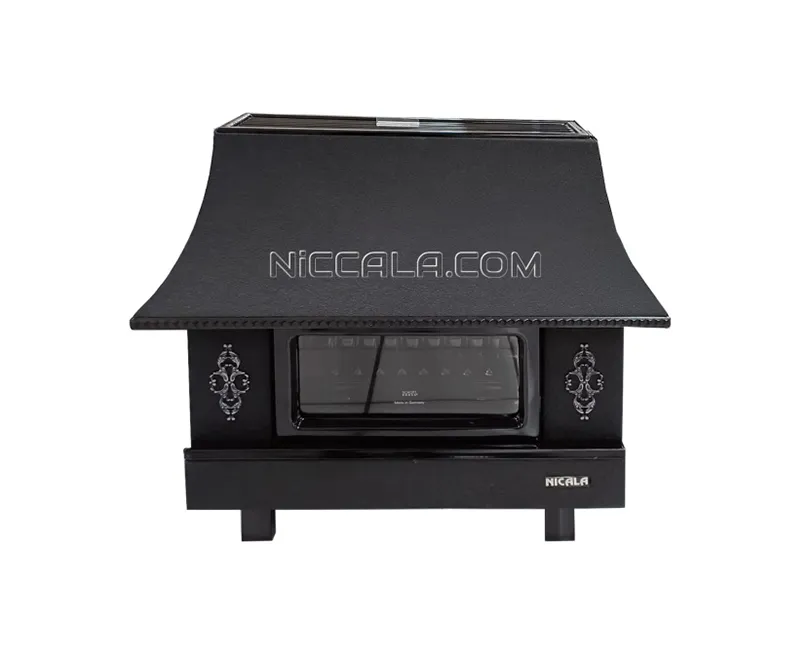 بخاری گازی شومینه ای نیک کالا 25000 مدل ثمین MC25