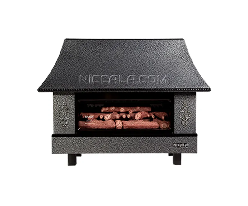 بخاری گازی شومینه ای نیک کالا ۲۶۰۰۰ مدل سیمین MC26