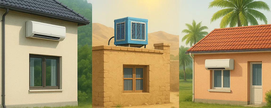 بهترین کولر برای مناطق مختلف ایران