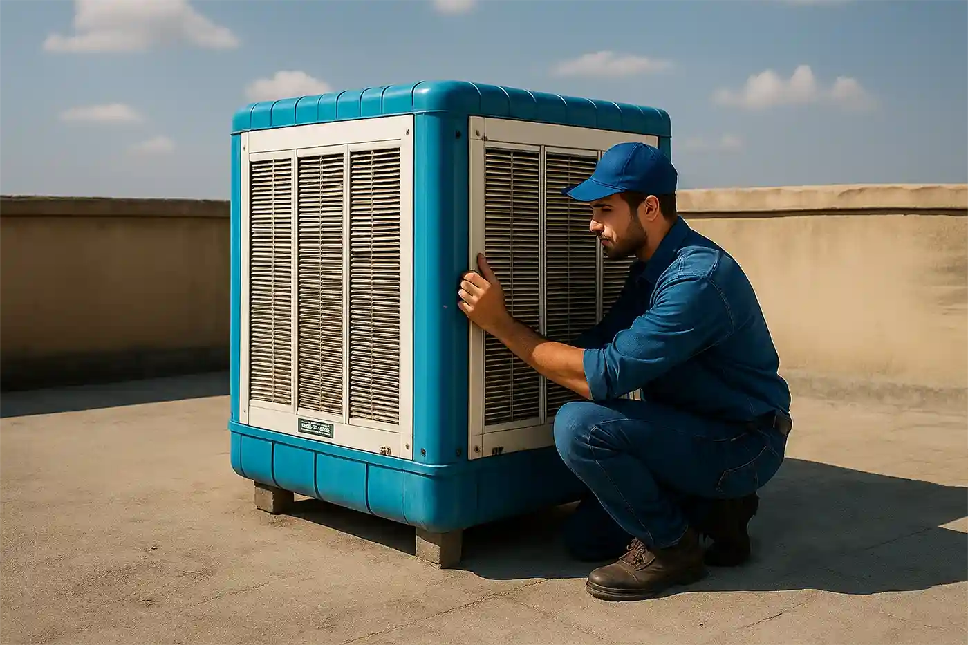 سرویس کولر آبی