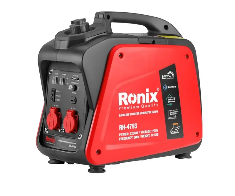 موتور برق بنزینی سایلنت ۲۲۰۰ وات مدل RH-4793 رونیکس
